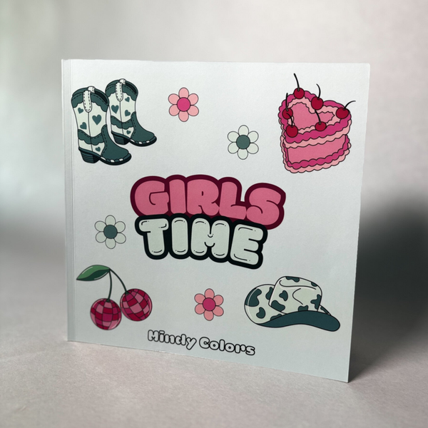 Girls Time Coloring Book