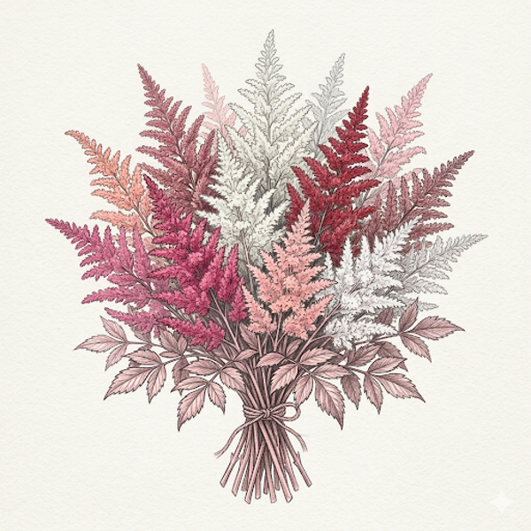 Plume de Jardin – L'Astilbe Graphique & Vaporeuse