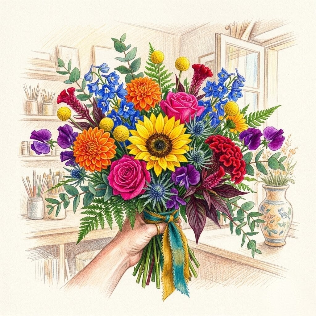 Bouquet « Éclat de Joie »