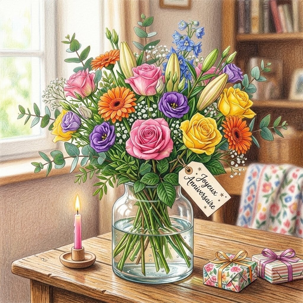 Bouquet "Un An de Plus !"