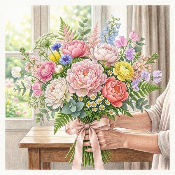 Bouquet « Cœur de Saison »