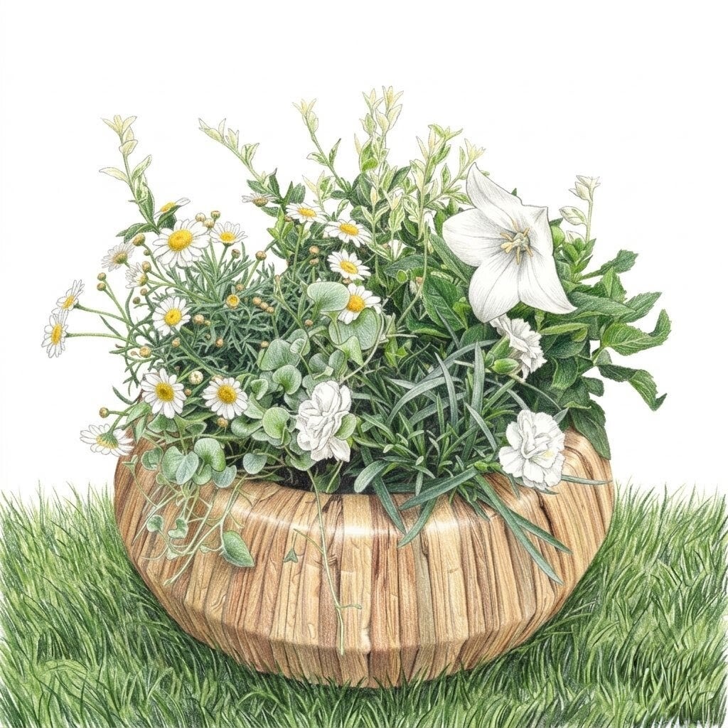 Coupe Fleurie "Charme Naturel"