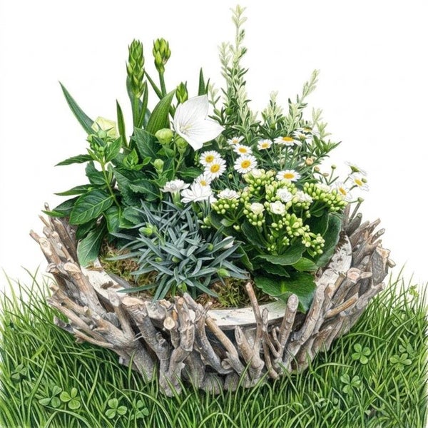 Coupe Fleurie "Douceur Champêtre"