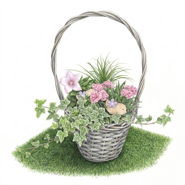 Panier Anse Fleurie – Nid de Douceur