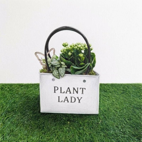 Composition "Plant Lady" – Le Sac Déco Tendance