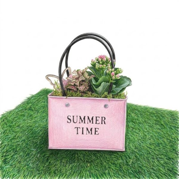Composition "Summer Time" – Le Sac Déco Rose Tendresse