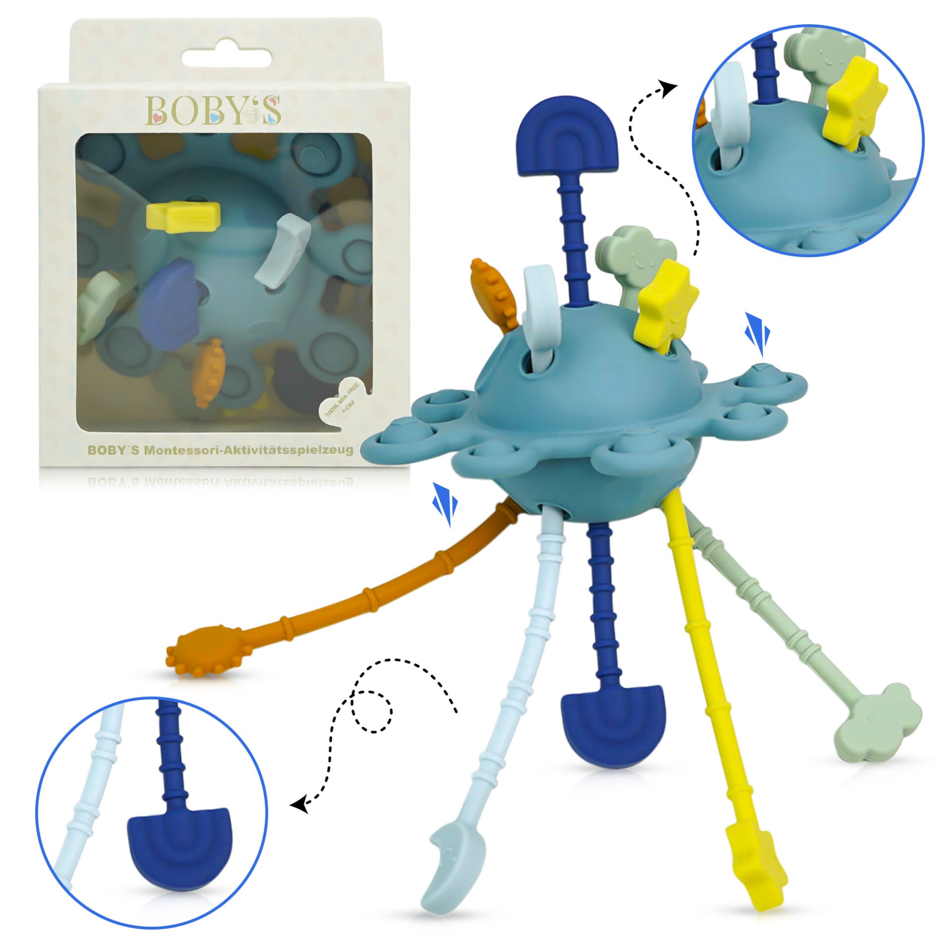 BOBY´S Activity Greifball Baby-Spielzeug