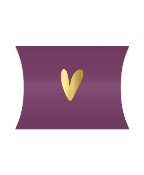 Gondeldoosje - Mauve/Goud