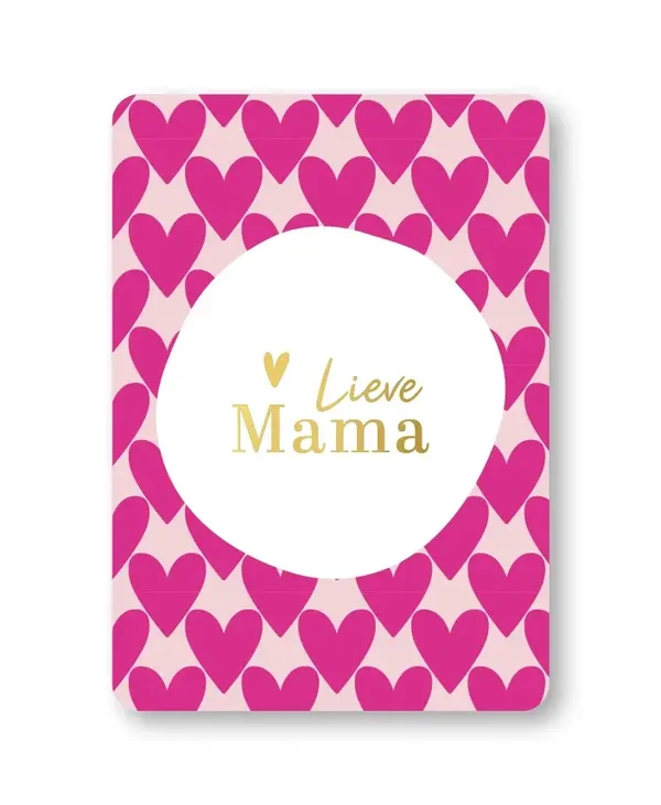 Wenskaart - Lieve mama