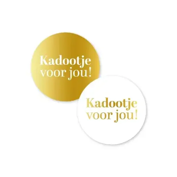 Sticker - Kadootje voor jou!
