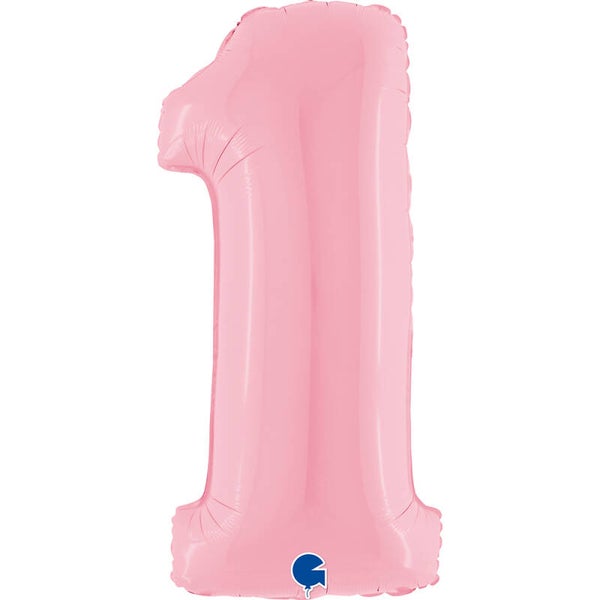 Cijferballon - Roze