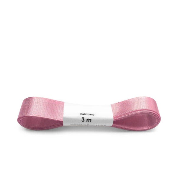 Satijn lint - Oud roze