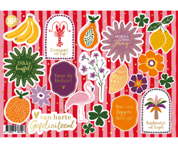 Stickervel - Boho