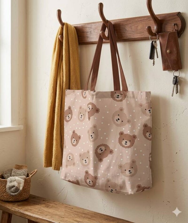 Canvas tas - Little Bear