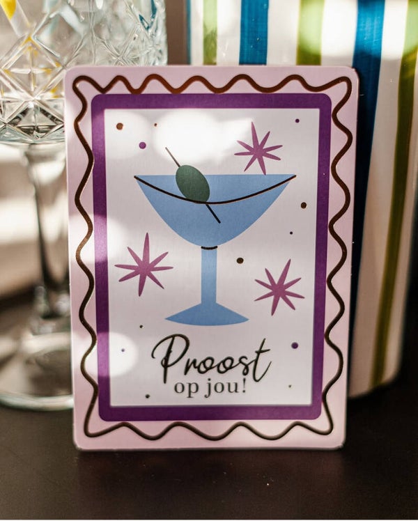 Wenskaart - Proost