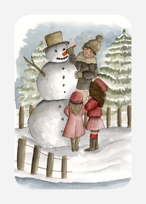 Ansichtkaart - Kerst 1