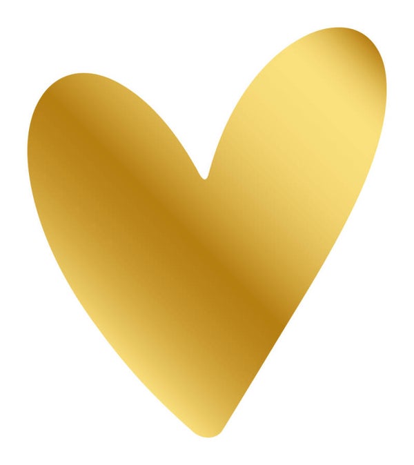 Sticker - Heart gold