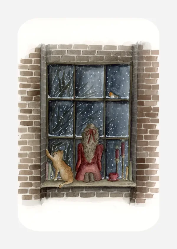Ansichtkaart - Winter
