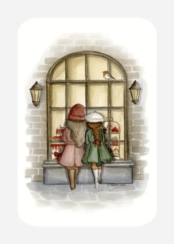 Ansichtkaart - Kerst 4