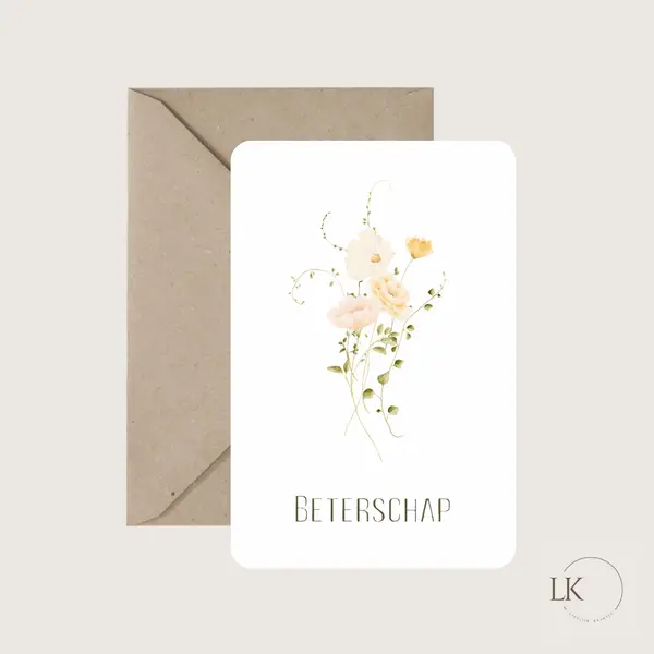 Wenskaart - Beterschap