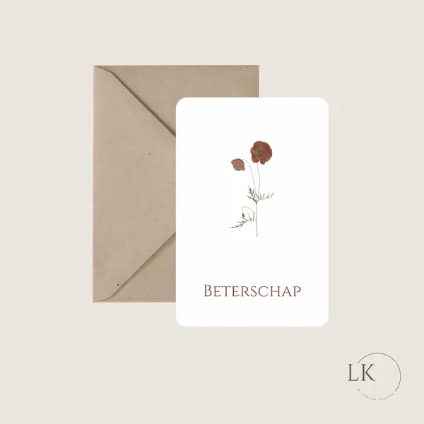Wenskaart - Beterschap