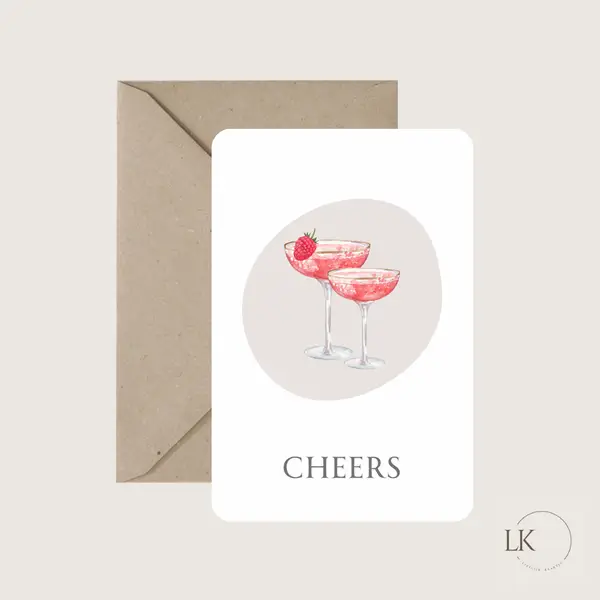 Wenskaart - Cheers