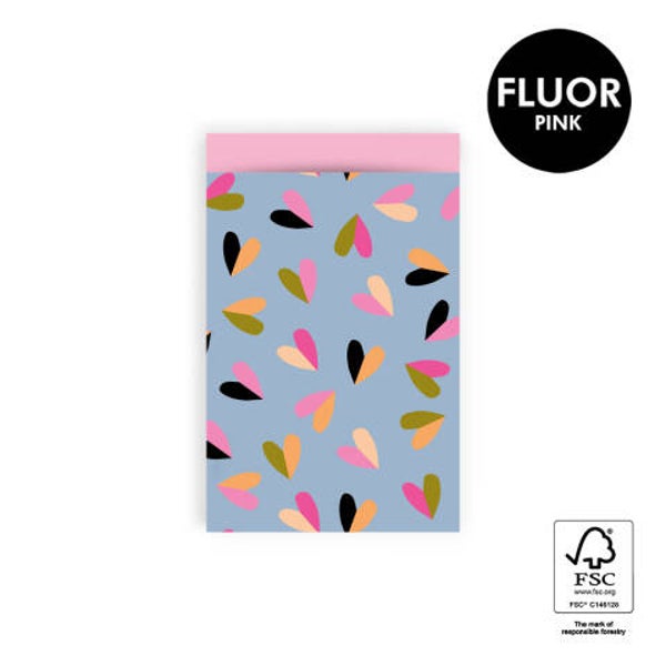 Kadozakje - Hartjes blauw