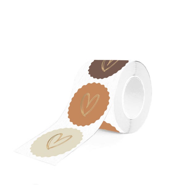 Sticker - Heart Gold