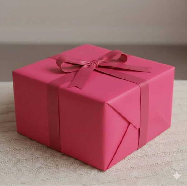 Kadopapier - Roze, Goud