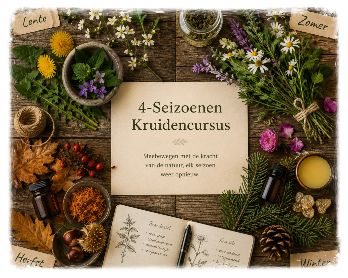 4 seizoen kruidencursus