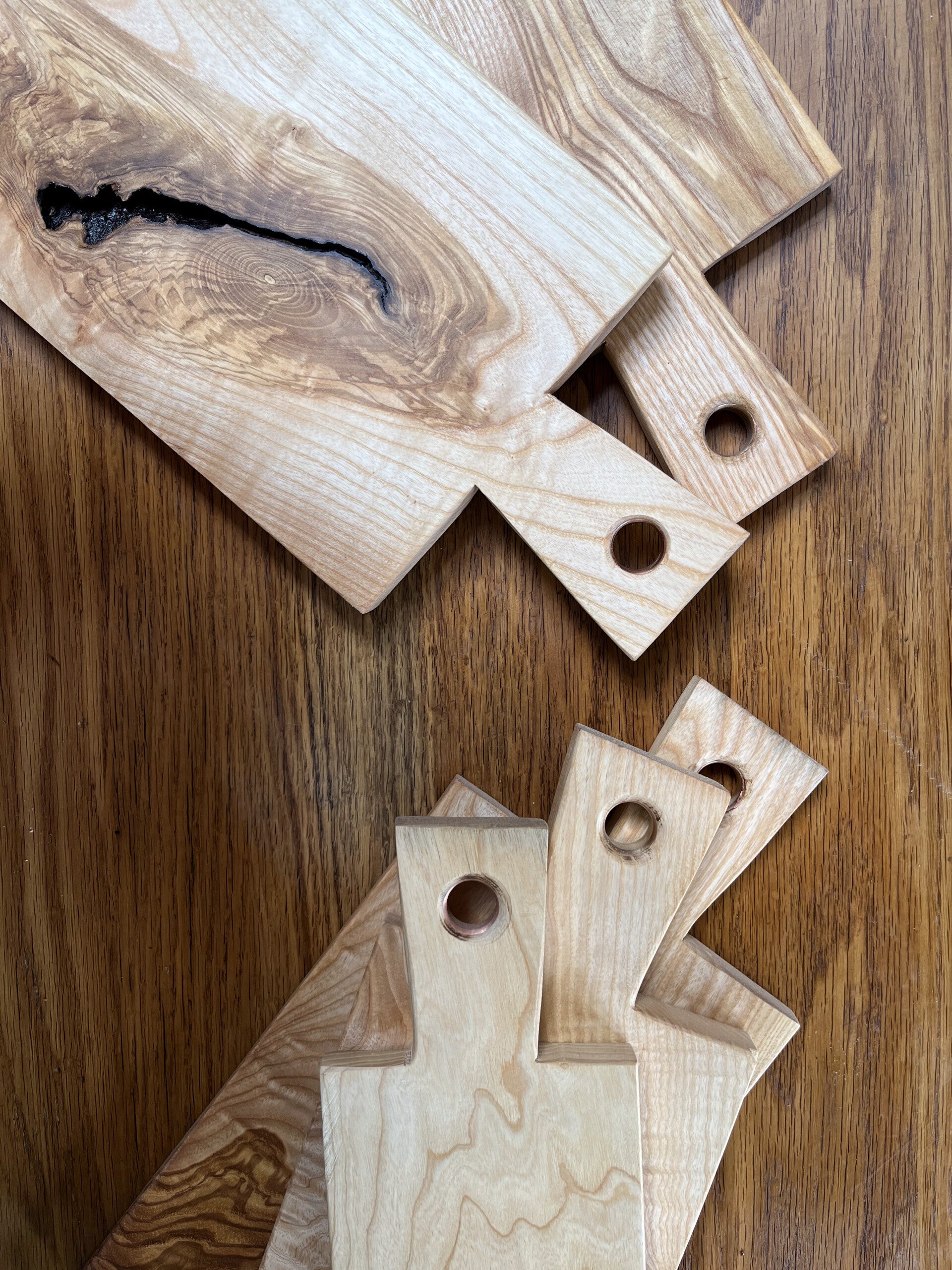 Essenhouten brood- en tapasplanken