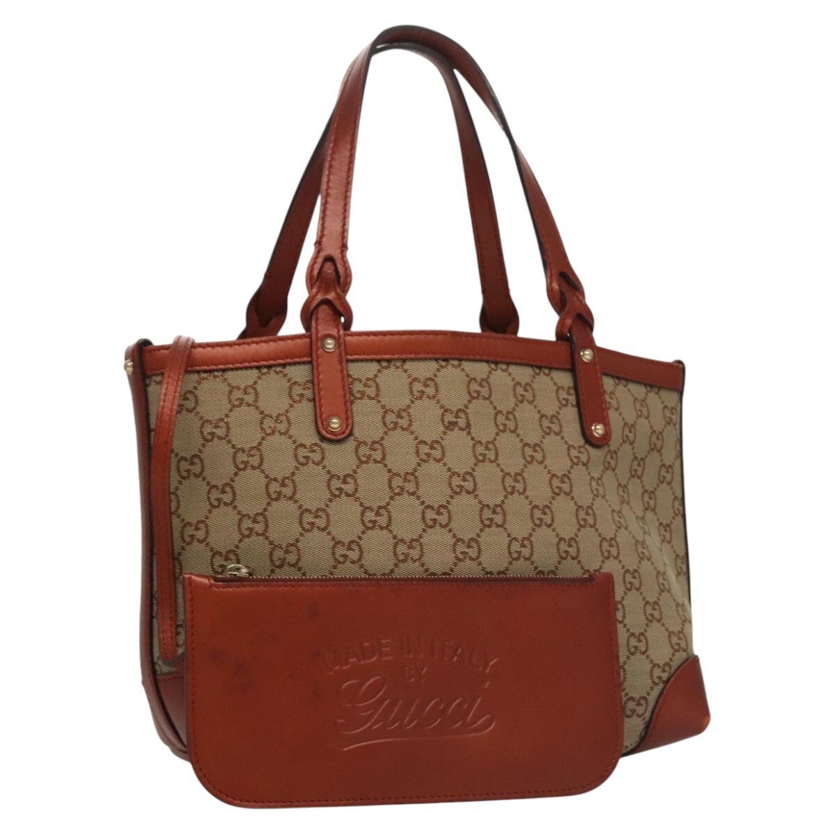 GUCCI GG Canvas Tote Bag