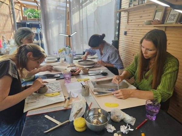 2- delige workshop tapasschalen maken SUMMER EDITION!
