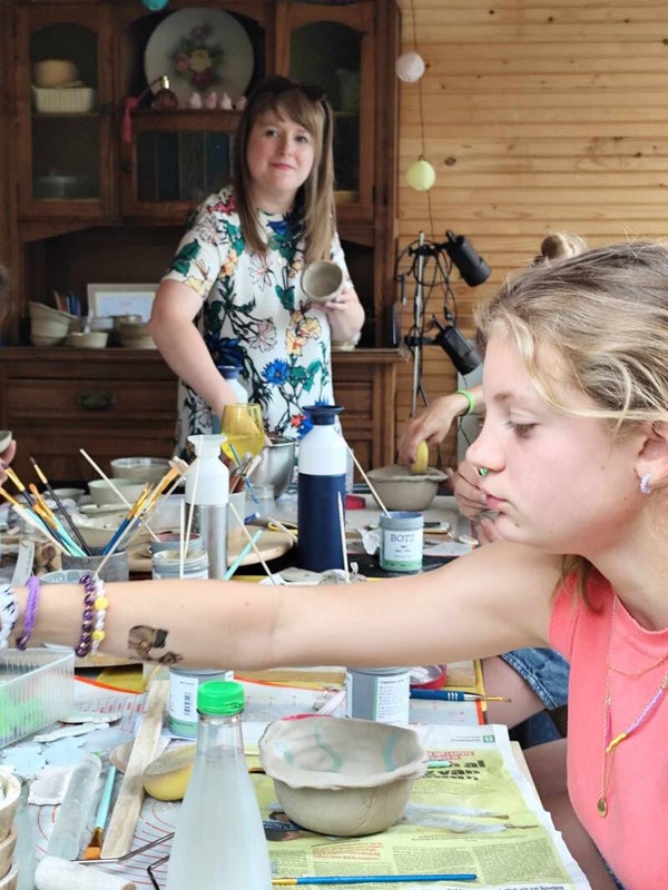 WORKSHOP KERAMIEK OUDER/KIND op zaterdag 4 juli van 14.00 u. tot 16.30 u.