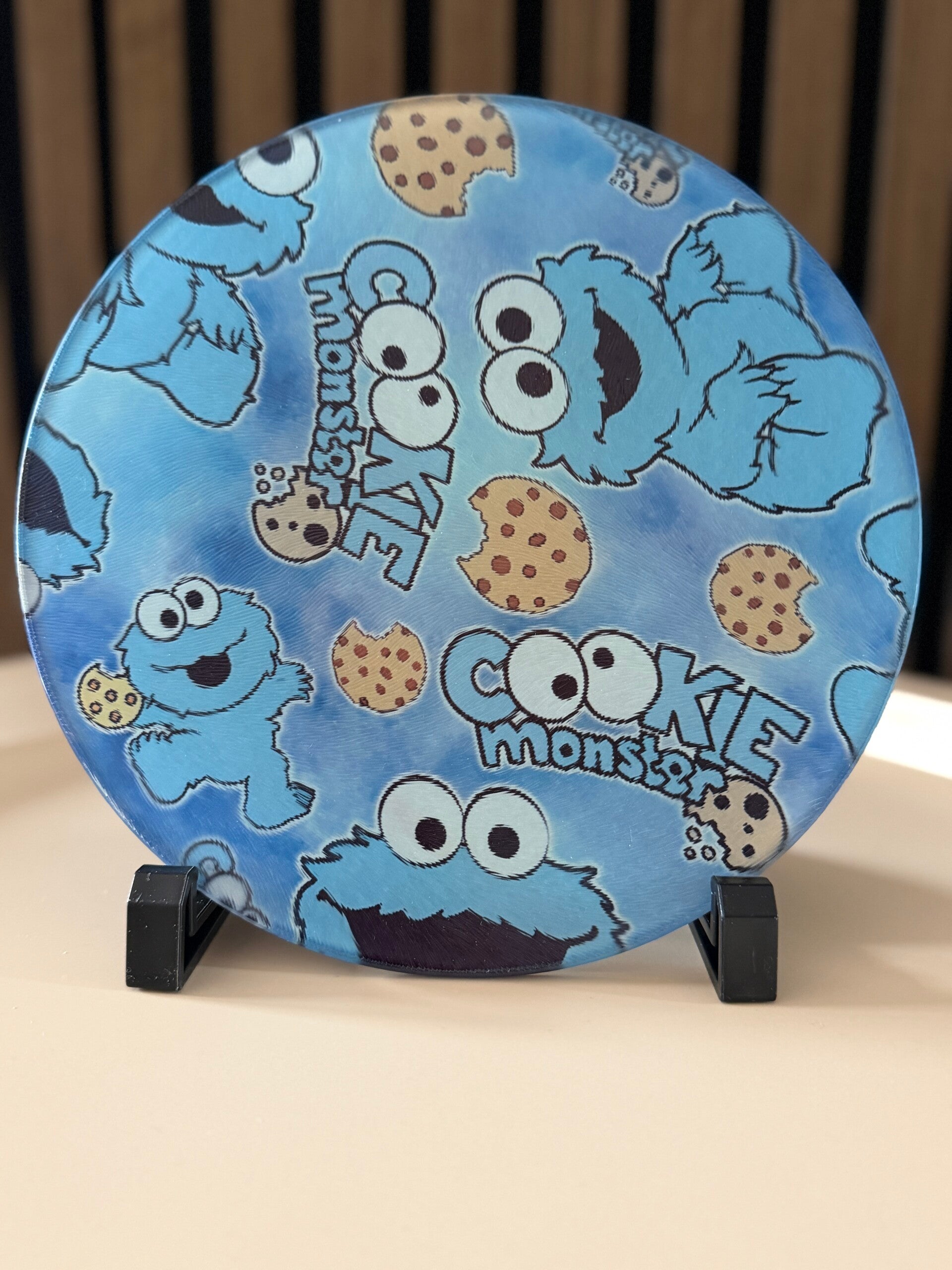 Snijplank koekjes monster