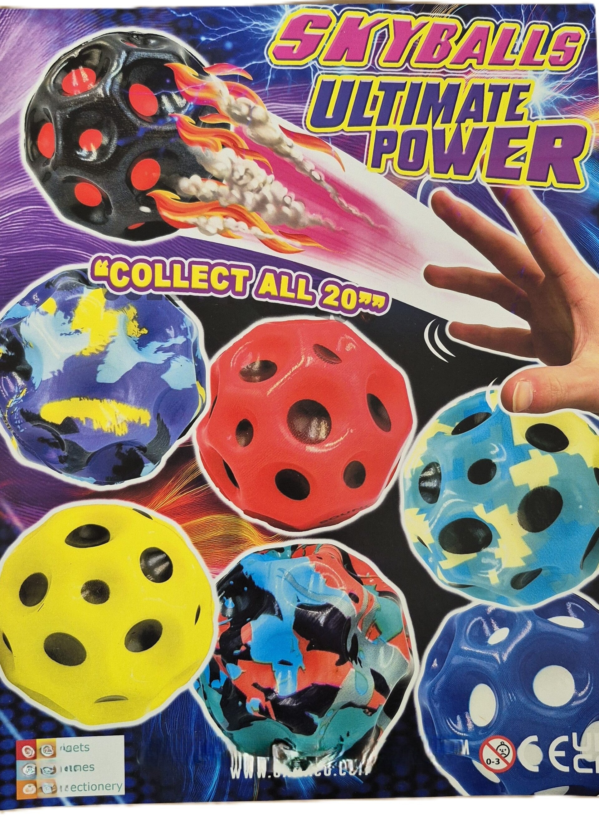 Capsule 68mm Skyballs Ultimate Power 100 stuks