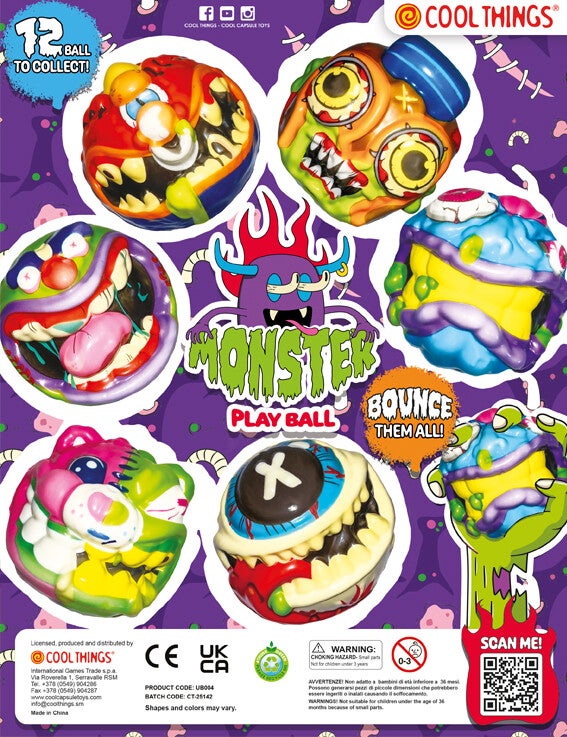 90mm Monster Play Balls