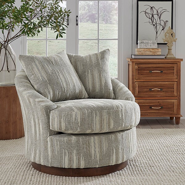 Alanna Swivel Barrel Chair
