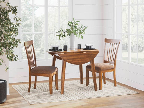 Berringer Round Drop-leaf Dining Set