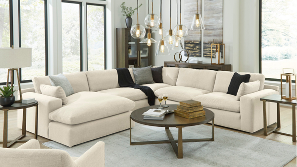 Elyza 5 Pc Sectional W/ Left Side Chaise