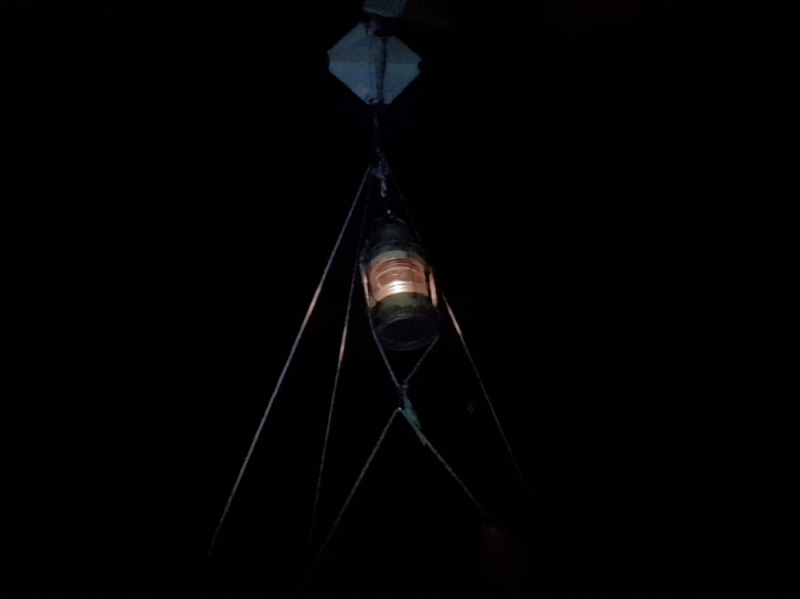 la Maruzza in Navigazione notturna davanti a Cipro