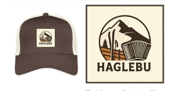 Trucker Caps med Haglebu print