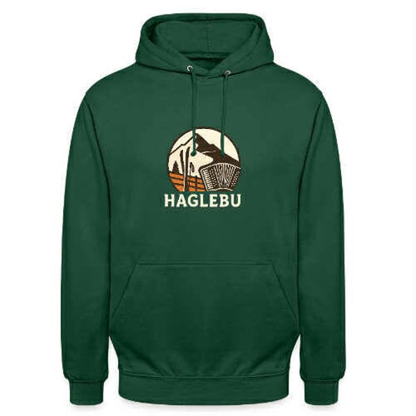Hettegenser med Haglebu print