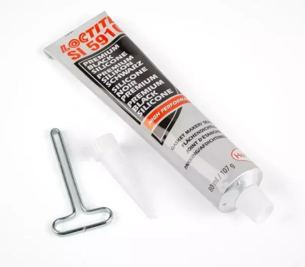 Silicone adesivo e sigillante nero Loctite Si 5910 80ml.
