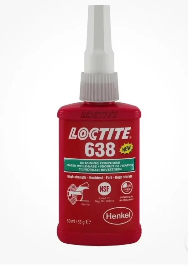 LOCTITE 638 50 Ml Bloccante Accoppiamenti Cilindrici Alta Resistenza Ingranaggi