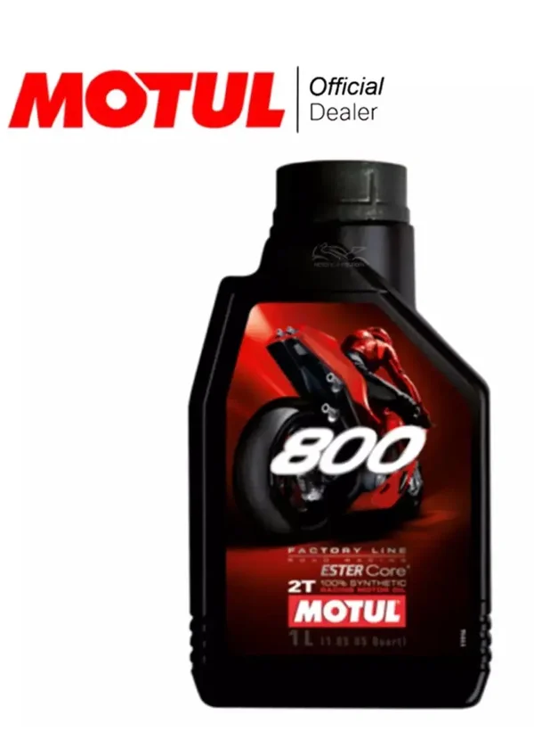 MOTUL 800 2T ROAD RACING FACTORY LINE 100% SINTETICO ESTER CARE (1 LITRO)