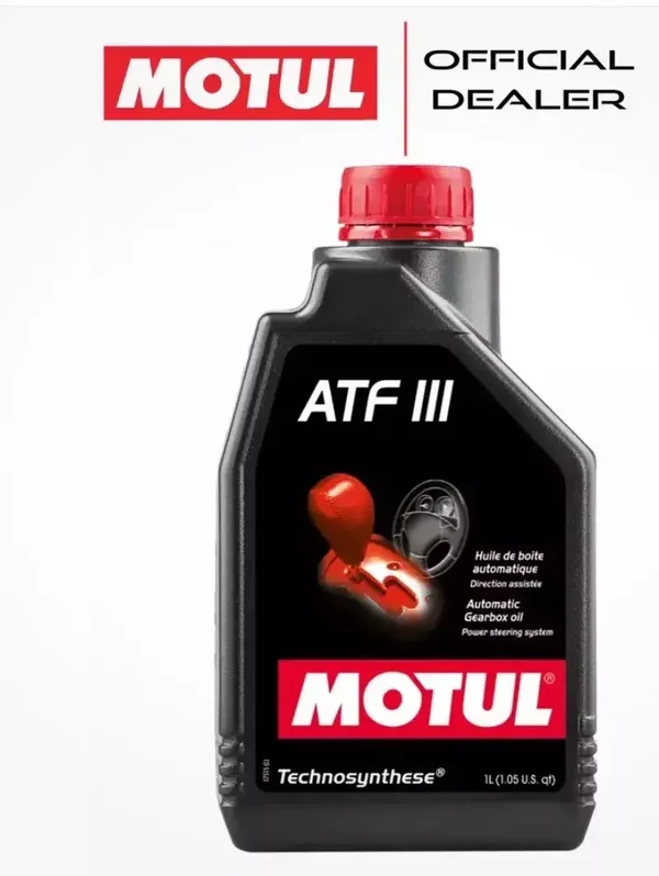 1 LITRO MOTUL ATF III OLIO IDROGUIDA FLUIDO TRASMISSIONI AUTOMATICHE