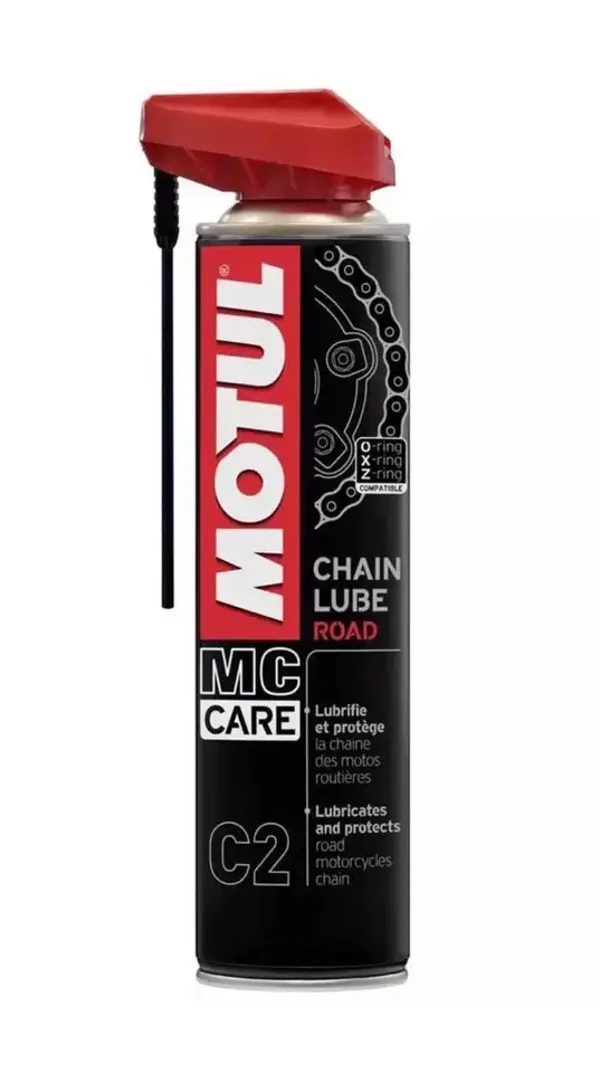 New Motul C2 Chain Lube Road Grasso Spray Cat  400ml