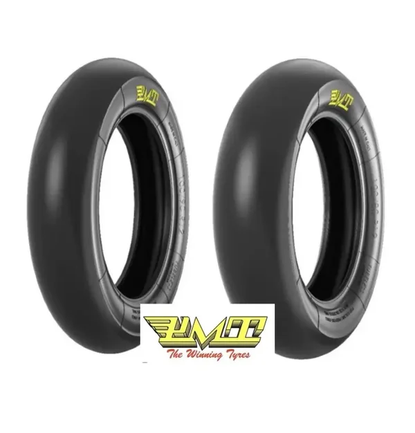 COPPIA GOMME PMT SLICK 12" SOFT NUOVE