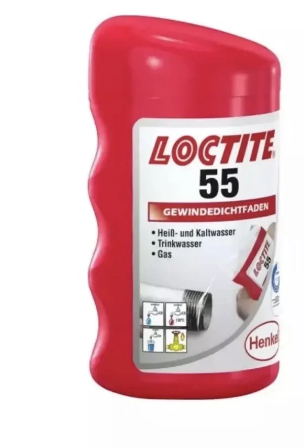 LOCTITE 55 FILO/NASTRO SIGILLANTE RACCORDI 150 METRI SOSTITUISCE CANAPA, PASTE